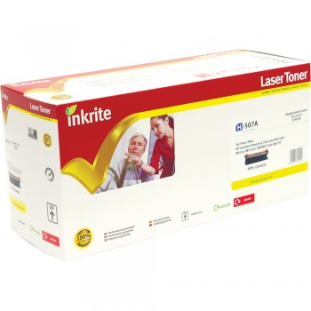 Compatible HP 507A (CE402A) Yellow Laser Toner Cartridge