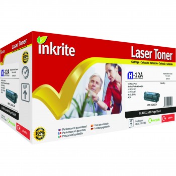 Compatible HP 12A/FX10 (Q2612A/FX10) Universal Multipart Black Laser Toner Cartridge