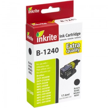 Compatible Brother LC-1240BK Black Inkjet Cartridge
