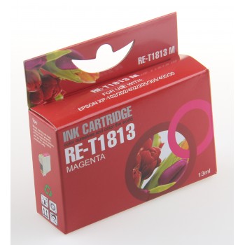 Compatible Epson 18XL Daisy (T1813) High Yield Magenta Inkjet Cartridge