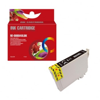 Compatible Epson 604XL BK High Yield Black Inkjet Cartridge Compatible Epson 604XL BK High Yield Black Inkjet Cartridge