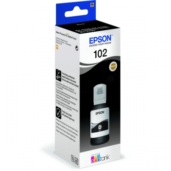 Epson 102 Black Ecotank Ink Bottle (C13T03R140) Epson 102 Black Ecotank Ink Bottle (C13T03R140)