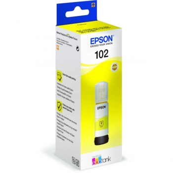 Epson 102 Yellow Ecotank Ink Bottle (C13T03R440) Epson 102 Yellow Ecotank Ink Bottle (C13T03R440)