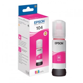 Epson 104 Magenta Ecotank Ink Bottle (C13T00P340)