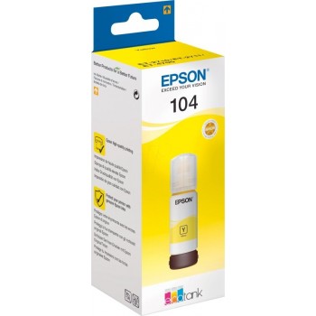Epson 104 Yellow Ecotank Ink Bottle (C13T00P440)