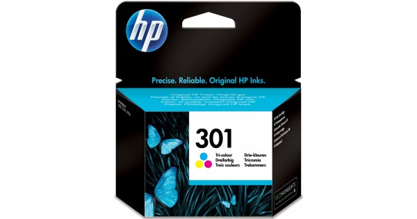Genuine HP 301 Colour Ink Cartridge