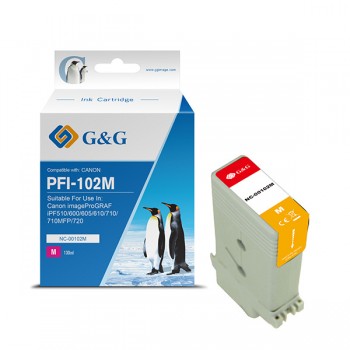 Compatible Canon PFI-102 Magenta Inkjet Cartridge Compatible Canon PFI-102 Magenta Inkjet Cartridge