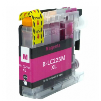 Compatible Brother LC-225XLM High Yield Magenta Inkjet Cartridge LC225 Compatible Brother LC-225XLM High Yield Magenta Inkjet Cartridge LC225