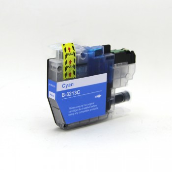 Compatible Brother LC3213 (LC3213C) High Yield Cyan Inkjet Printer Cartridge LC-3213 Compatible Brother LC3213 (LC3213C) High Yield Cyan Inkjet Printer Cartridge LC-3213