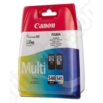 Canon PG-540 & CL-541 Twin Pack Genuine Black & Colour Ink Cartridge Canon PG-540 & CL-541 Twin Pack Genuine Black & Colour Ink Cartridge