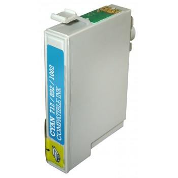 Epson Cheetah T0712 / T0892 Cyan High Capacity Compatible Ink Cartridge