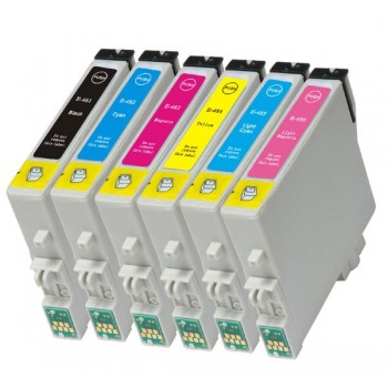 Epson Sea Horse T0487 Multipack of 6 Compatible Ink Cartridges Epson Sea Horse T0487 Multipack of 6 Compatible Ink Cartridges