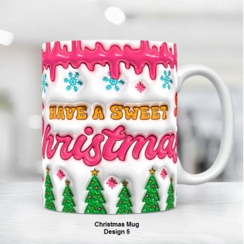 Custom Made Mugs - Christmas Design 5 Custom Made Mugs - Christmas Design 5