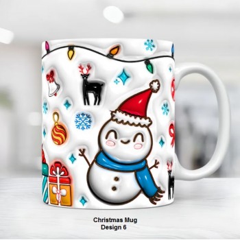 Custom Made Mugs - Christmas Design 6 Custom Made Mugs - Christmas Design 6